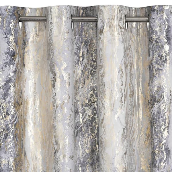 FÄRDIG GARDIN SOFI 135 X 250 CM SILVER