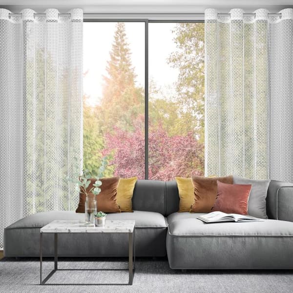 FÄRDIG GARDIN MIRELLA 140 X 250 CM VIT