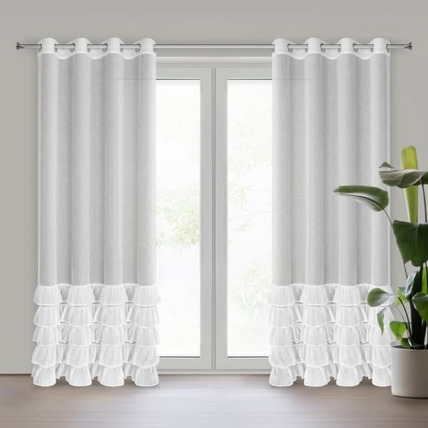 KLARGAVET GARDIN DANI 1 140 X 250 CM HVID