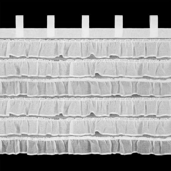 FÄRDIG LILJARDARDIN 2 PÅ REM 150 X 70 CM VIT