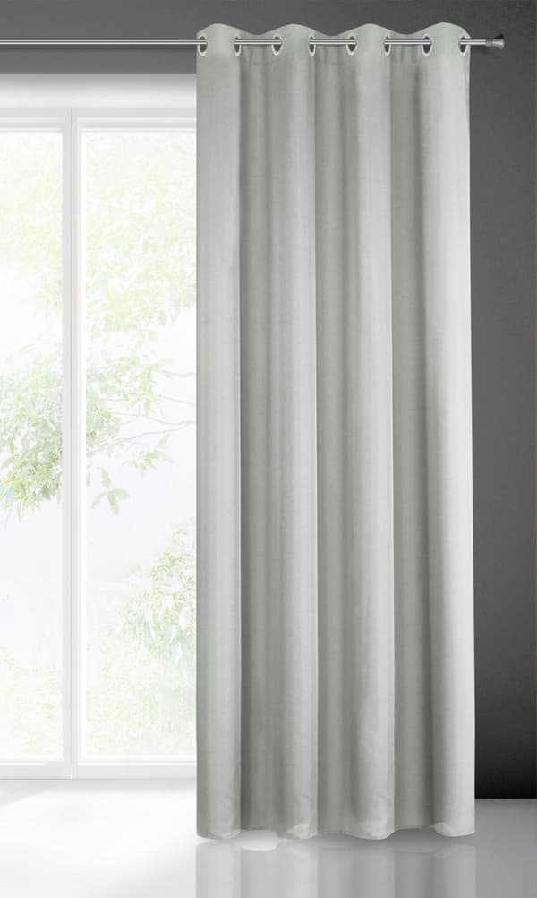 FÄRDIG GARDIN RITA 140 X 250 CM STÅL