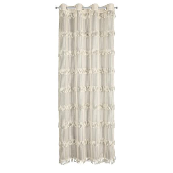 FÄRDIG GJORDAD GARDIN SOTERA 140 X 250 CM LJUSBEIGE