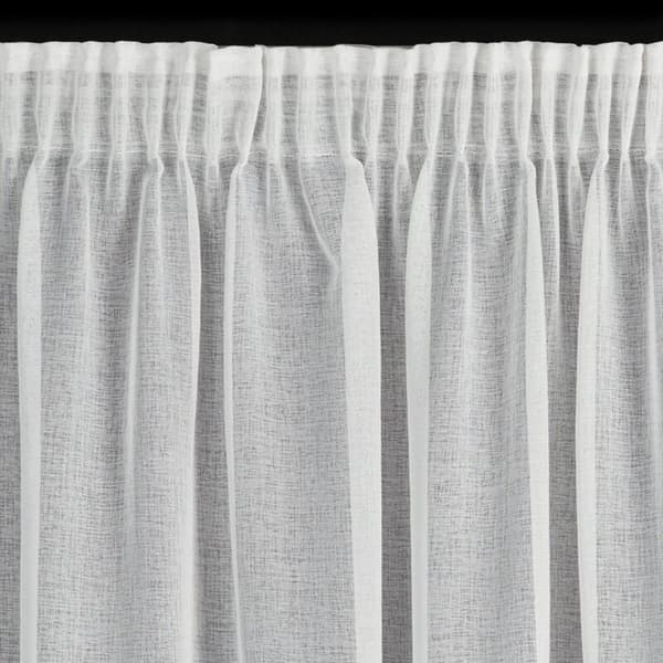 MELIA KLARGAVET GARDIN PÅ TAPE 140 X 270 CM HVID