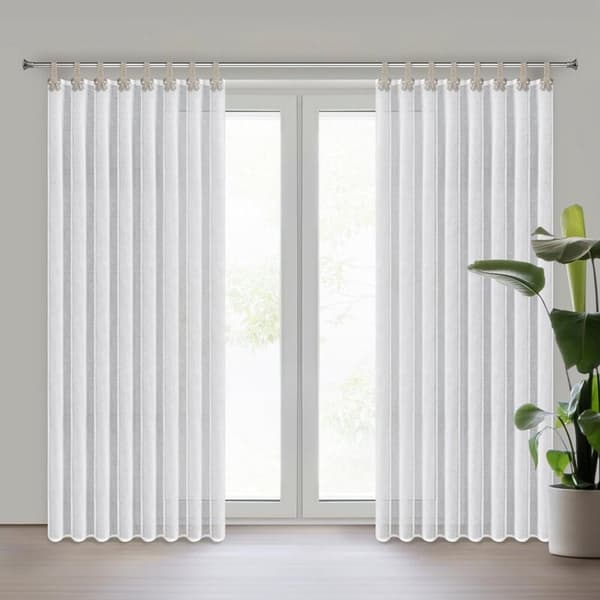 KLARGAVET MELISA GARDIN PÅ STROP 140 X 250 CM HVID