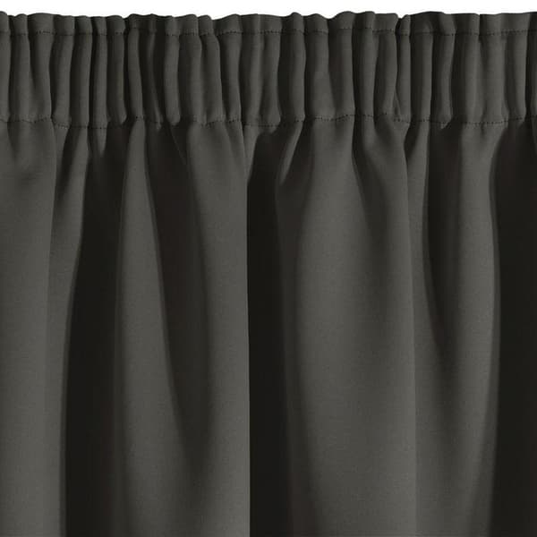 KLARGAVET LOGAN GARDIN PÅ TAPE 135 X 270 CM GRAFIT