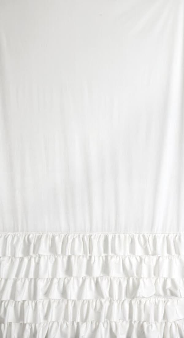 CARLI KLARGAVET GARDIN 140 X 250 CM HVID