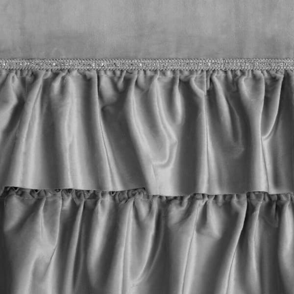 CARLI KLARGÅRET GARDIN 140 X 250 CM SØLV