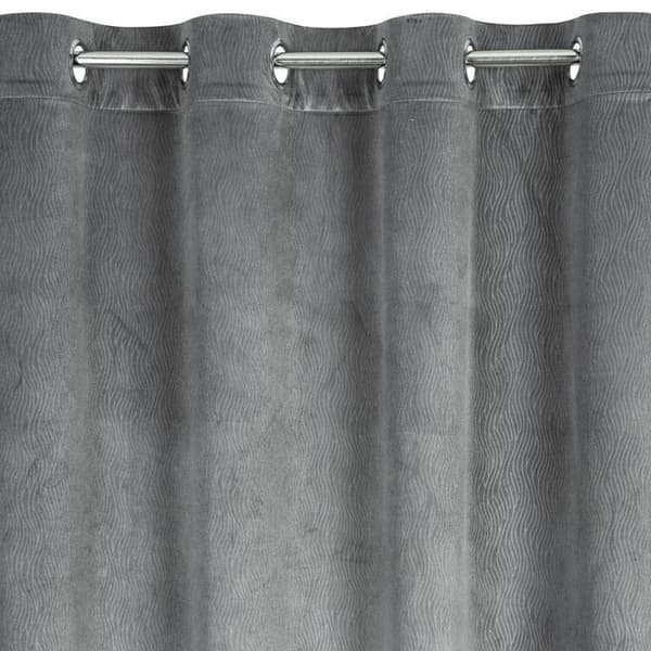 FÄRDIG LILI-GARDIN 140 X 250 CM GRÅ