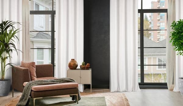 KLARGAVET LILI-GARDIN 140 X 250 CM HVID