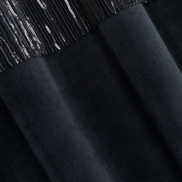 KLARGAVET JASPERGARDIN 140 X 250 CM SORT