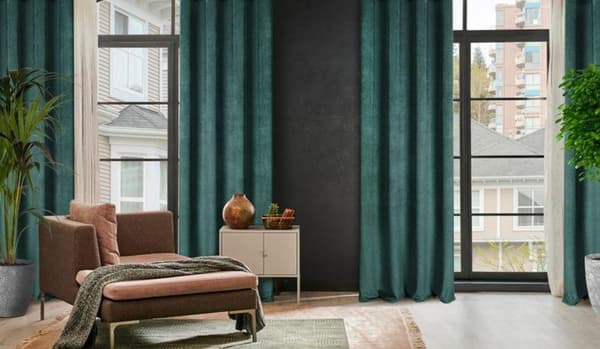 VALMIS VERHO ELIZA 140 X 250 CM TUMMA MINTU