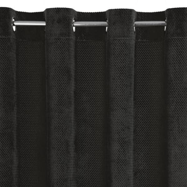 KLARGAVET GARDIN ELIZA 140 X 250 CM SORT