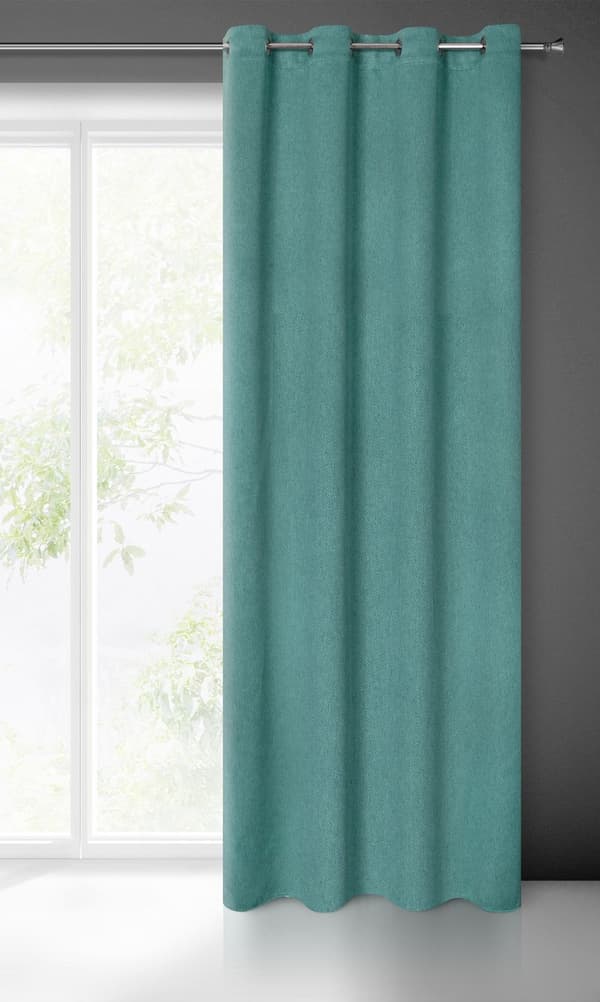 KLARGAVET GARDIN AMARO 140 X 250 CM TURKIS