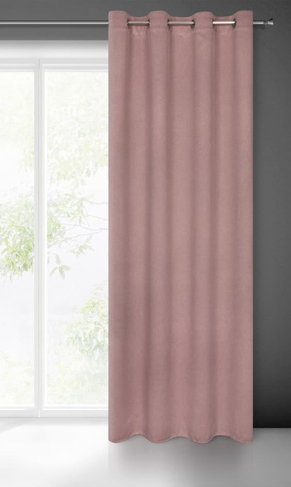 KLARGAVET GARDIN AMARO 140 X 250 CM PULVER PINK