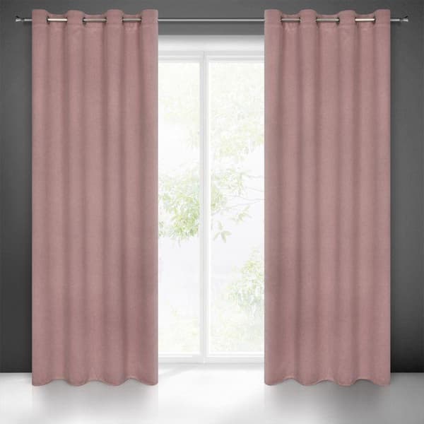 KLARGAVET GARDIN AMARO 140 X 250 CM PULVER PINK