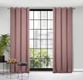 Miniatyrbillede 1 af 11: KLARGAVET GARDIN AMARO 140 X 250 CM PULVER PINK