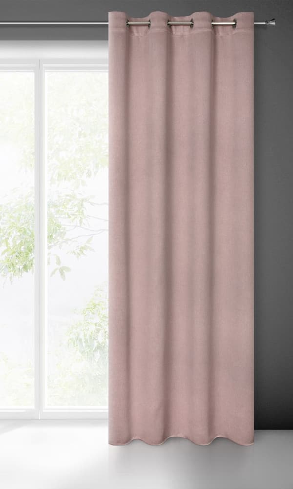 CARLO FÄRDIG GARDIN 135 X 250 CM PULVERROSA