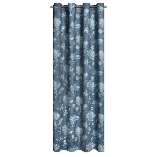 FÄRDIG GARDIN D91 ANDY 140 X 250 CM MÖRKBLÅ
