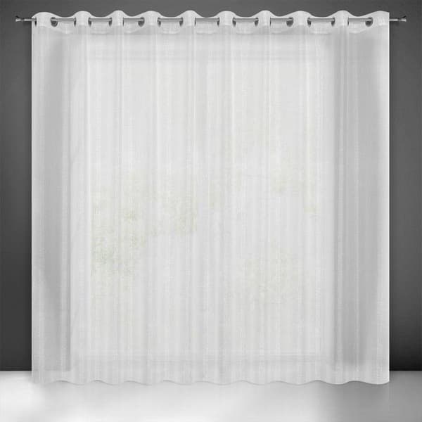 KLARGAVET GARDIN EMMA 290 X 250 CM HVID