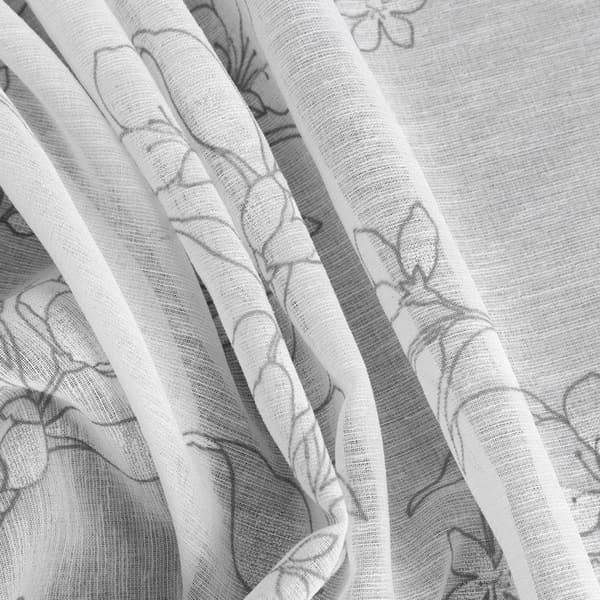 KLARGAVET FIORE GUARDIN 140 X 250 CM HVID