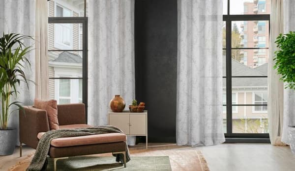 KLARGAVET FIORE GUARDIN 140 X 250 CM HVID
