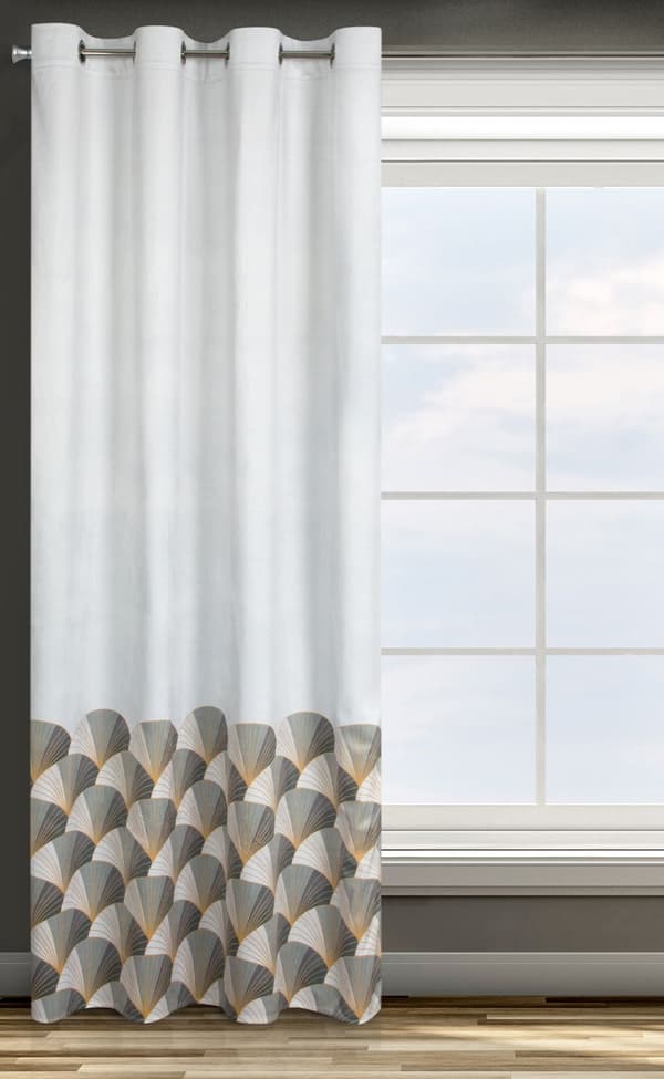 FÄRDIG GARDIN D91 GINA 140 X 250 CM VIT