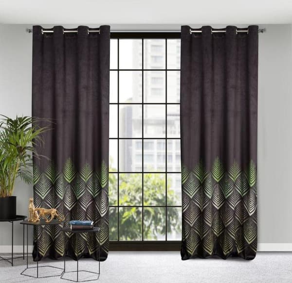 VALMIS VERHO ANGELINA 140 X 250 CM MUSTA
