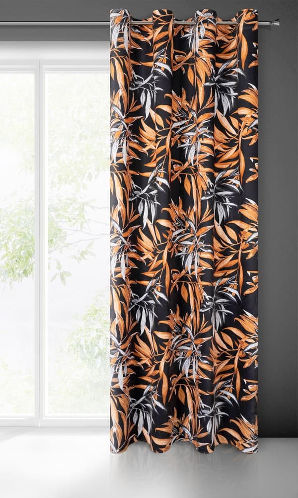 FÄRDIG GARDIN ZOJA 140 X 250 CM SVART