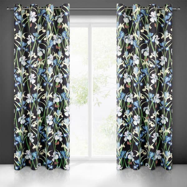 KLARGAVET GARDIN MAJA 140 X 250 CM SORT