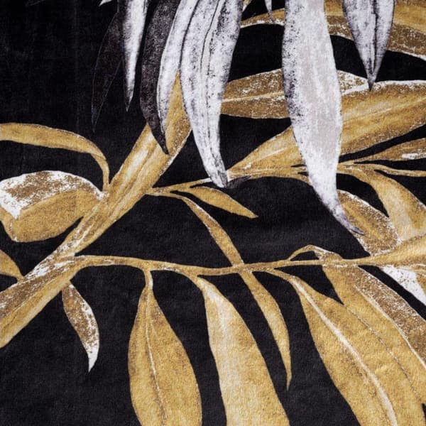 FÄRDIG ZOJA-gardin PÅ TEJP 140 X 270 CM SVART