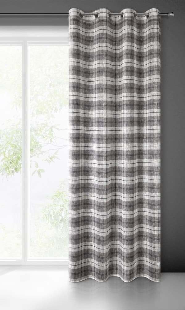 FÄRDIG GARDIN KELLI 140 X 250 CM GRÅ