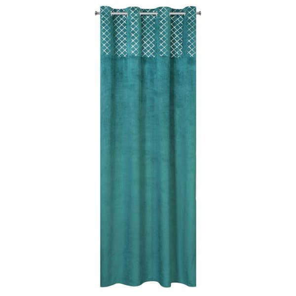 KLARGAVET HASSELGARDIN 140 X 250 CM TURKIS