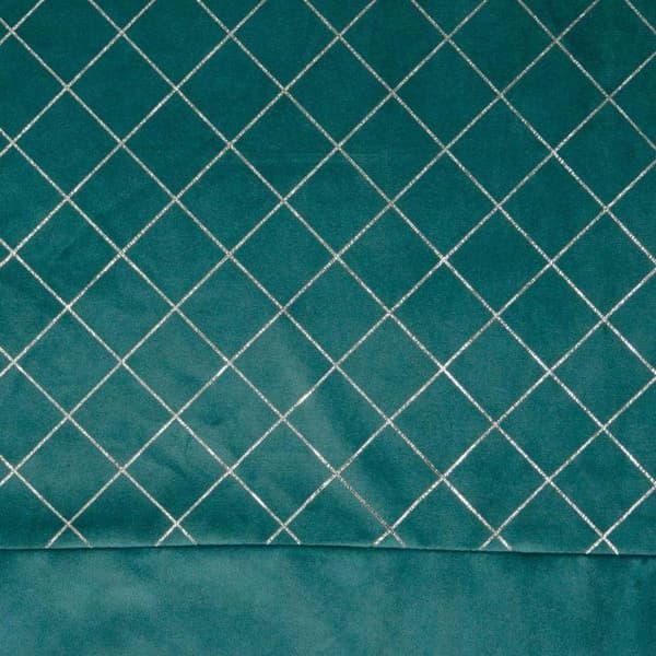 KLARGAVET HASSELGARDIN 140 X 250 CM TURKIS