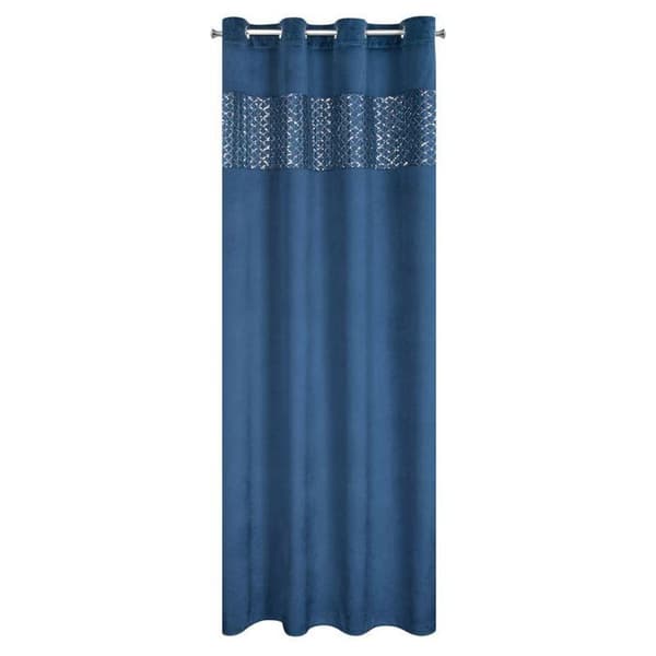 KLARGAVET GARDIN MARGOT 140 X 250 CM NAVYBLÅ