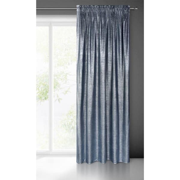 AMBI FÄRDIG GARDIN PÅ TEJP 140 X 270 CM MARINBLÅ