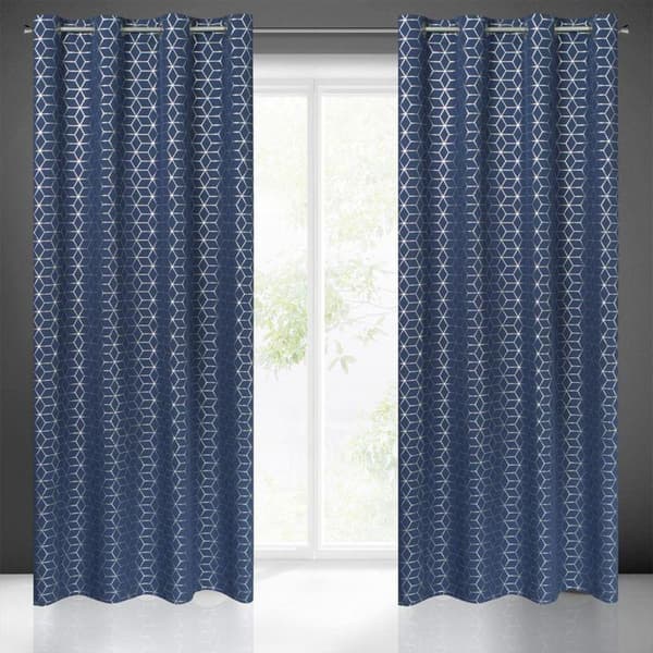 TERNING KLARGAVET GARDIN 140 X 250 CM NAVY