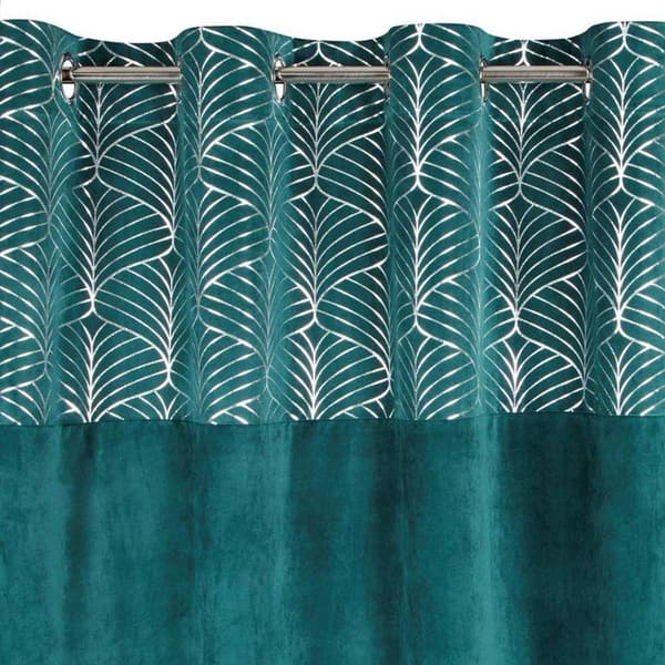 LINDI KLARGAVET GARDIN 140 X 250 CM TURKIS
