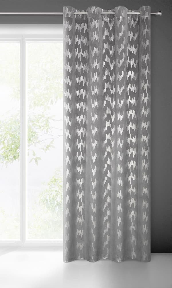 KLARGAVET GARDINKØLING 140 X 250 CM GRAFIT