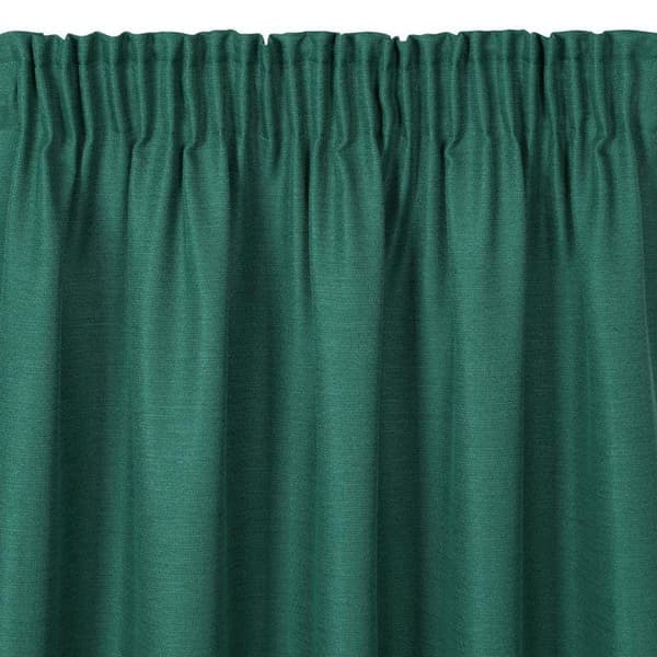 KLARGAVET STIL GARDIN PÅ TAPE 140 X 270 CM GRØN