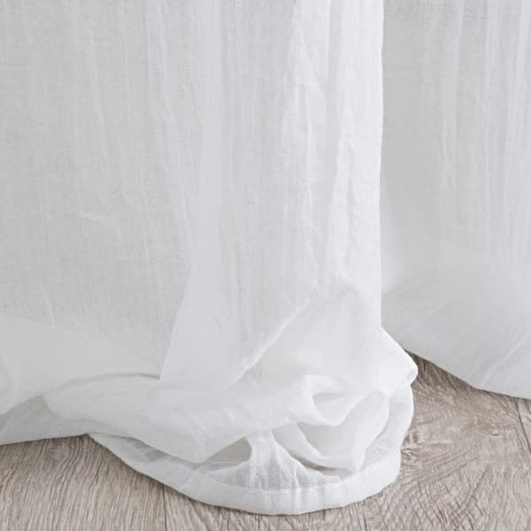 GARDINERKLARGIVET ZUHAL 140 X 250 CM HVID