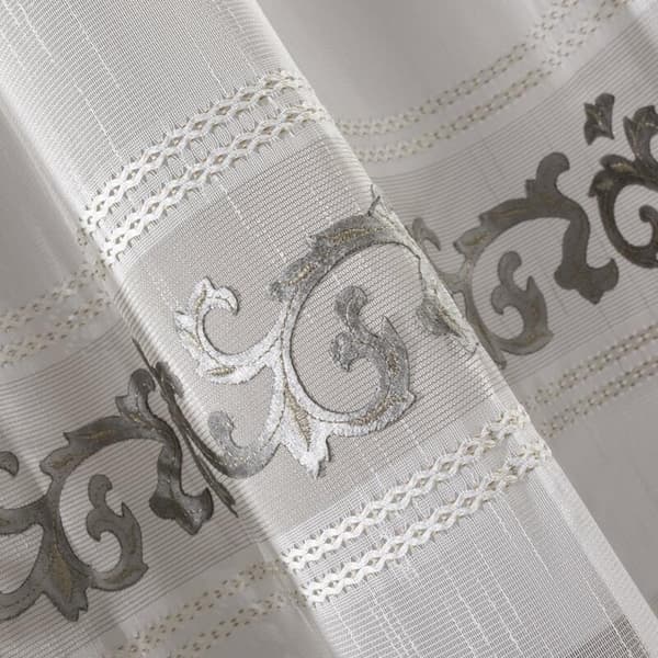 KLARGAVET GARDIN ANNE 140 X 270 CM HVID