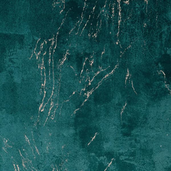 NADIA KLARGAVET GARDINER PÅ TAPE 140 X 300 CM MØRK TURKIS