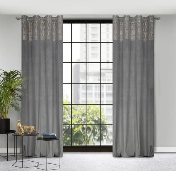 KLARGAVET LIZA-GARDIN 140 X 250 CM STÅL
