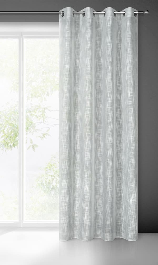 FÄRDIG GARDIN LIREN 140 X 250 CM GRÅ