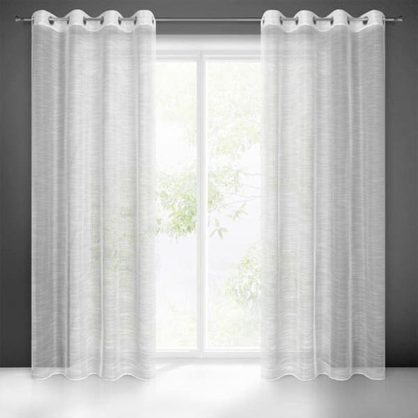 KLARGAVET GARDIN RACHEL 140 X 250 CM HVID