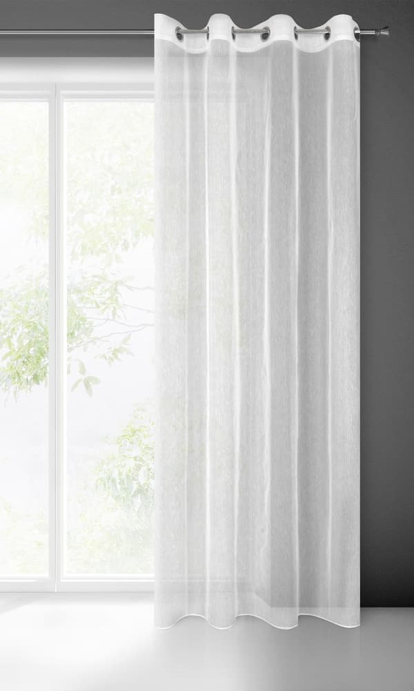 KLARGAVET GARDIN ADEL 140 X 250 CM HVID