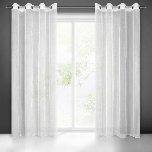 KLARGAVET GARDIN ADEL 140 X 250 CM HVID