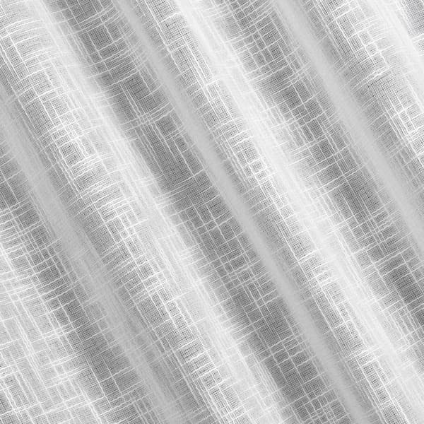 RUBI KLARGÅRET GARDIN PÅ TAPE 140 X 270 CM HVID