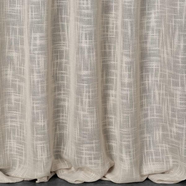 RUBI KLARGÅRET GARDIN PÅ TAPE 140 X 270 CM BEIGE
