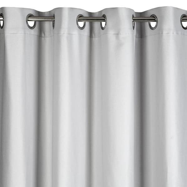 FÄRDIG AGGIE Gardin 140 X 250 CM LJUS SILVER